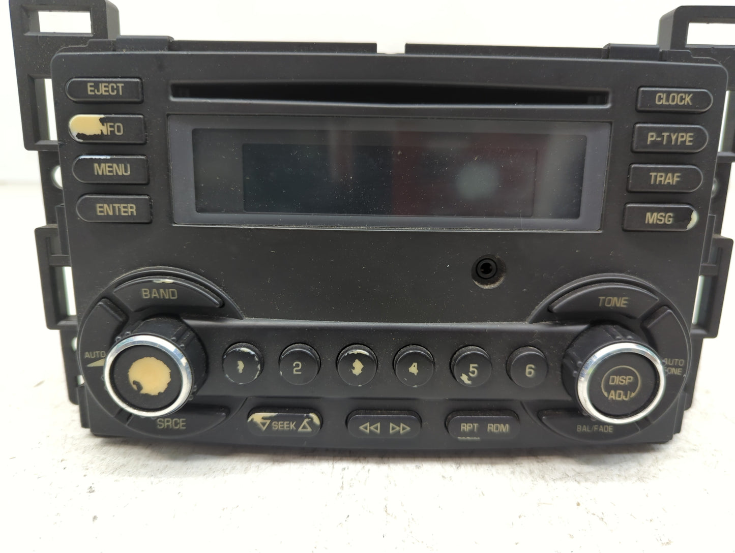 2008-2009 Pontiac G6 Radio AM FM Cd Player Receiver Replacement Fits Fits 2008 2009 OEM Used Auto Parts - Oemusedautoparts1.
