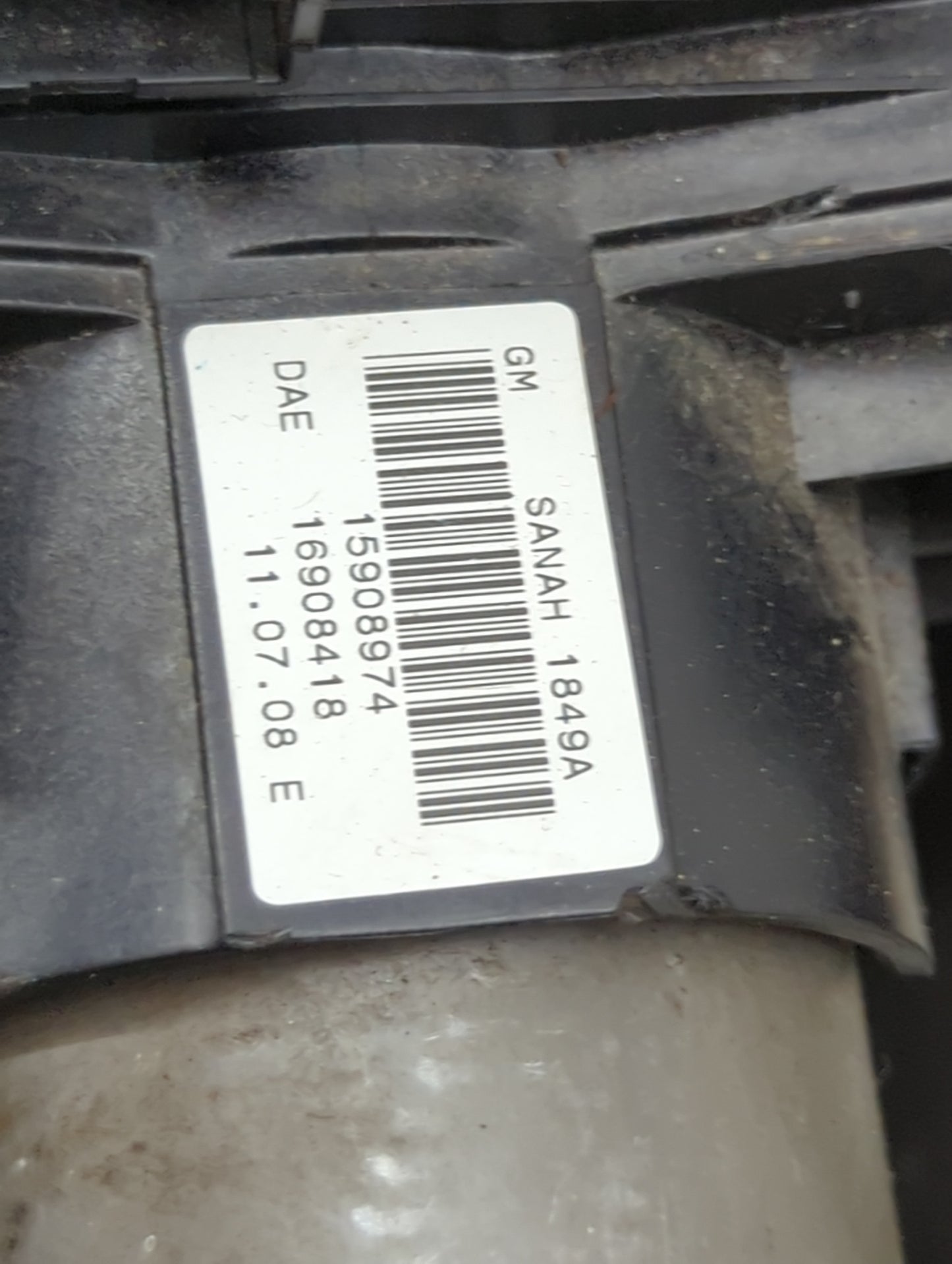 2006-2010 Pontiac G6 Air Bag Driver Left Steering Wheel Mounted Grey - Oemusedautoparts1.com