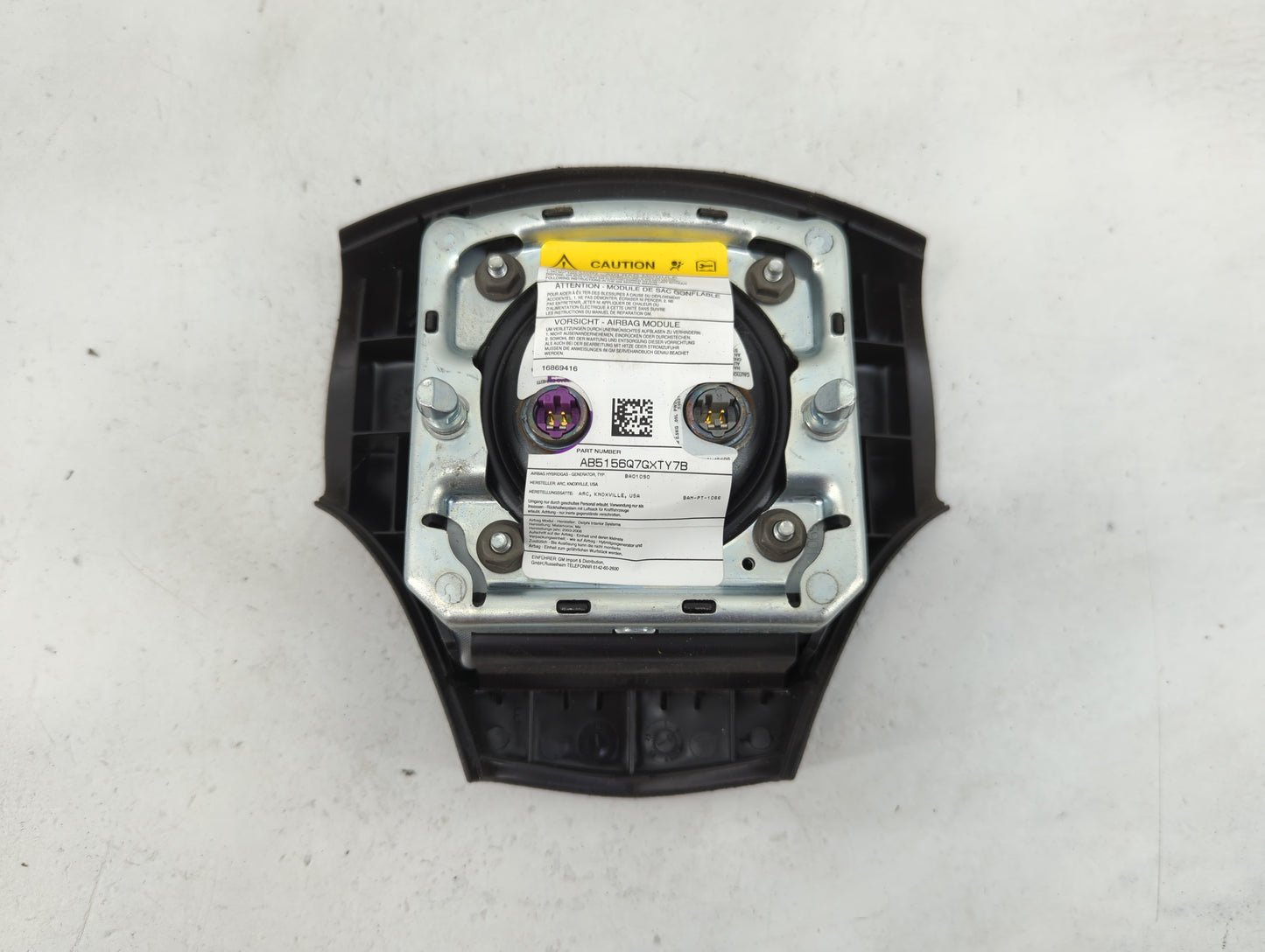 2006-2010 Pontiac G6 Air Bag Driver Left Steering Wheel Mounted 1138127 - Oemusedautoparts1.com