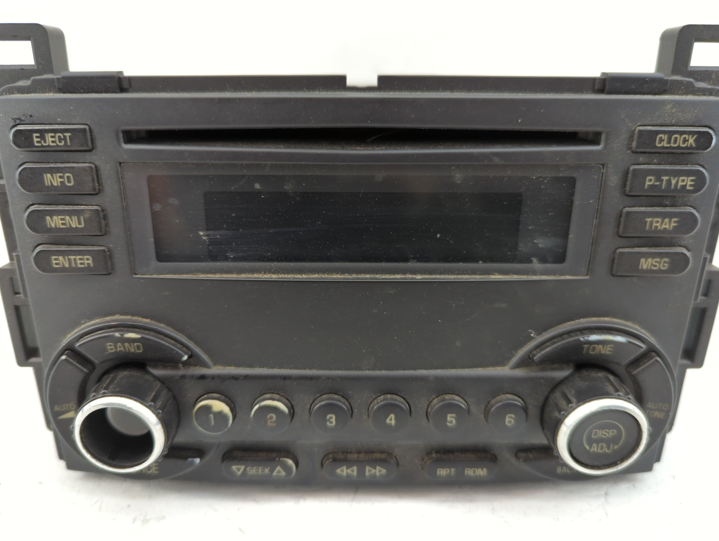 2006-2007 Pontiac G6 Radio AM FM Cd Player Receiver Replacement Fits Fits 2006 2007 OEM Used Auto Parts - Oemusedautoparts1.