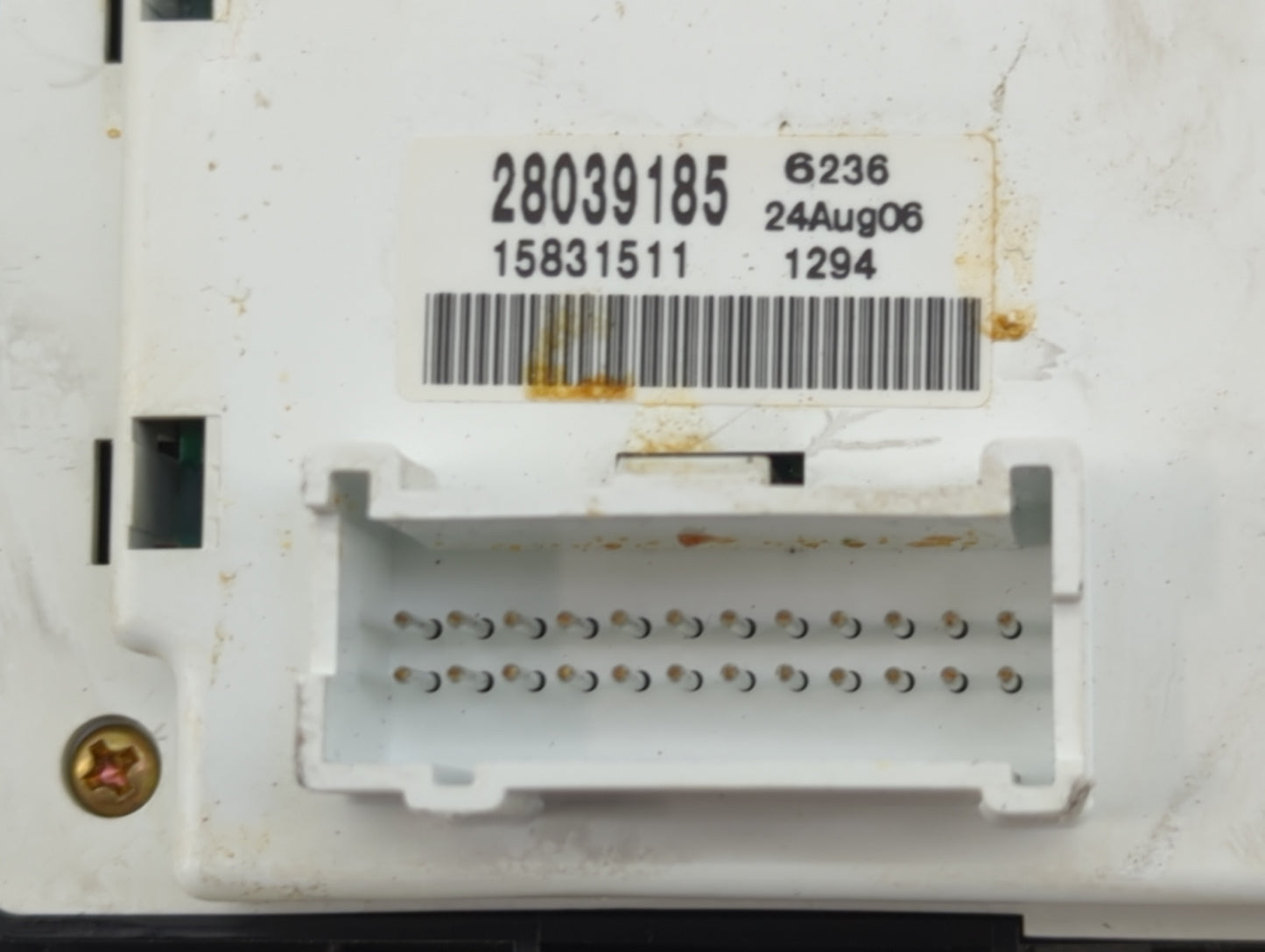 2005-2009 Pontiac G6 Climate Control Module Temperature AC/Heater Replacement Fits Fits 2005 2006 2007 2008 2009 OEM Used Au