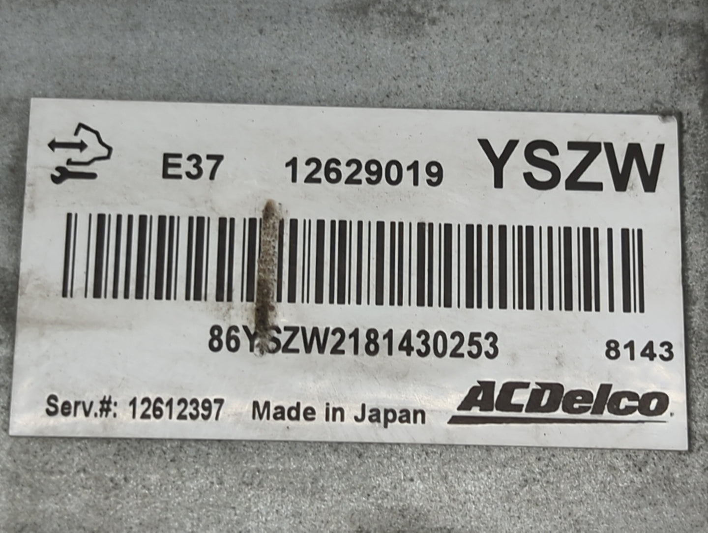 2008-2010 Pontiac G6 PCM Engine Control Computer ECU ECM PCU OEM Fits Fits 2007 2008 2009 2010 2011 2012 OEM Used Auto Parts