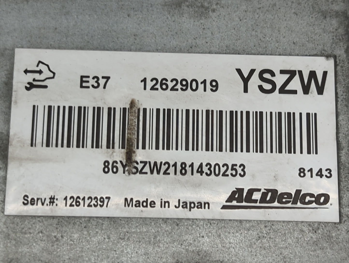 2008-2010 Pontiac G6 PCM Engine Control Computer ECU ECM PCU OEM Fits Fits 2007 2008 2009 2010 2011 2012 OEM Used Auto Parts