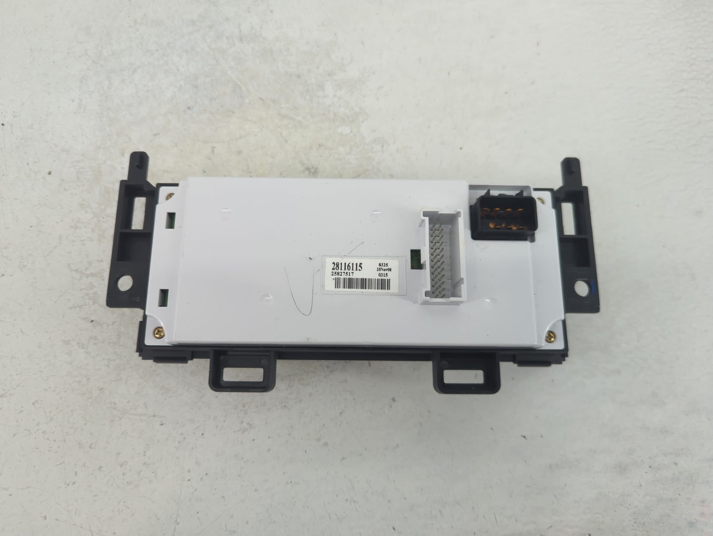 2009-2010 Pontiac G6 Climate Control Module Temperature AC/Heater Replacement Fits Fits 2009 2010 OEM Used Auto Parts - Oemu
