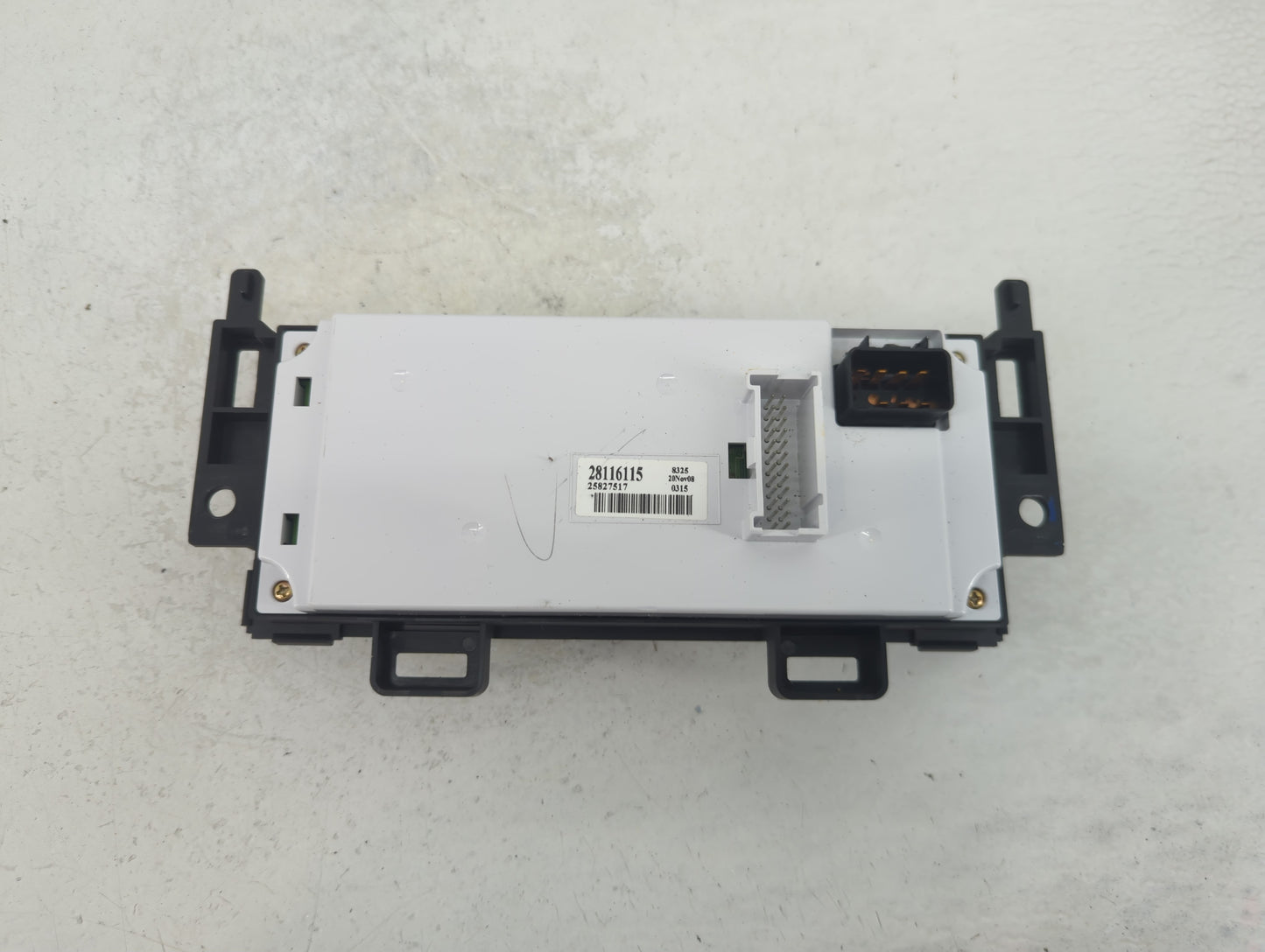 2009-2010 Pontiac G6 Climate Control Module Temperature AC/Heater Replacement Fits Fits 2009 2010 OEM Used Auto Parts - Oemu