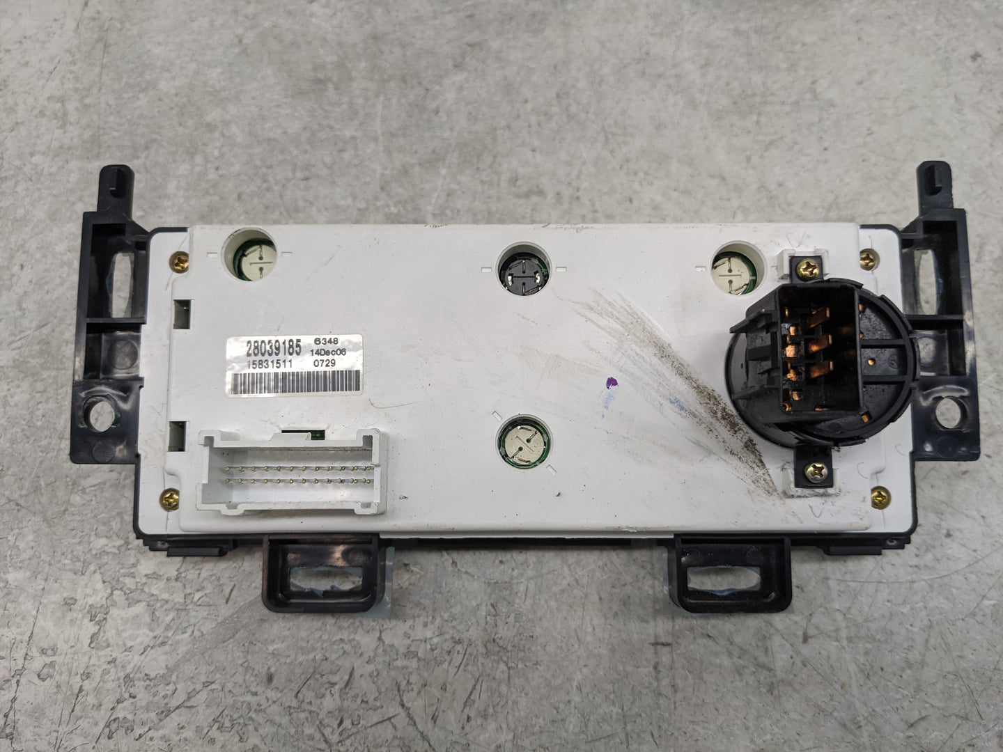 2005-2009 Pontiac G6 Climate Control Module Temperature AC/Heater Replacement Fits Fits 2005 2006 2007 2008 2009 OEM Used Au