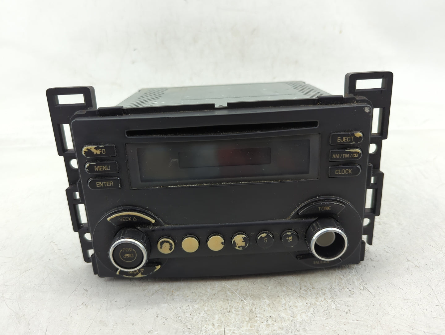 2006-2007 Pontiac G6 Radio AM FM Cd Player Receiver Replacement Fits Fits 2006 2007 OEM Used Auto Parts - Oemusedautoparts1.