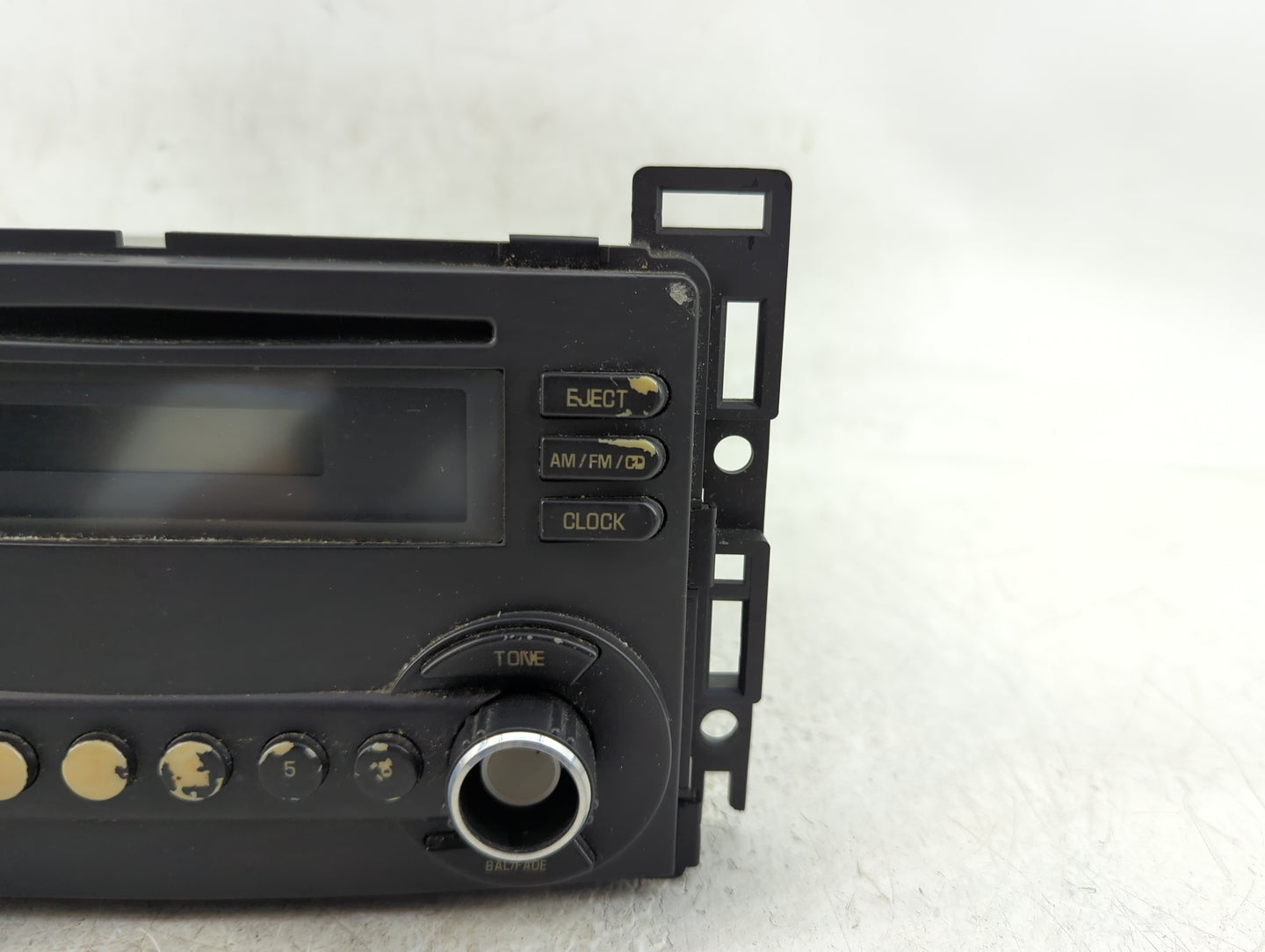 2006-2007 Pontiac G6 Radio AM FM Cd Player Receiver Replacement Fits Fits 2006 2007 OEM Used Auto Parts - Oemusedautoparts1.