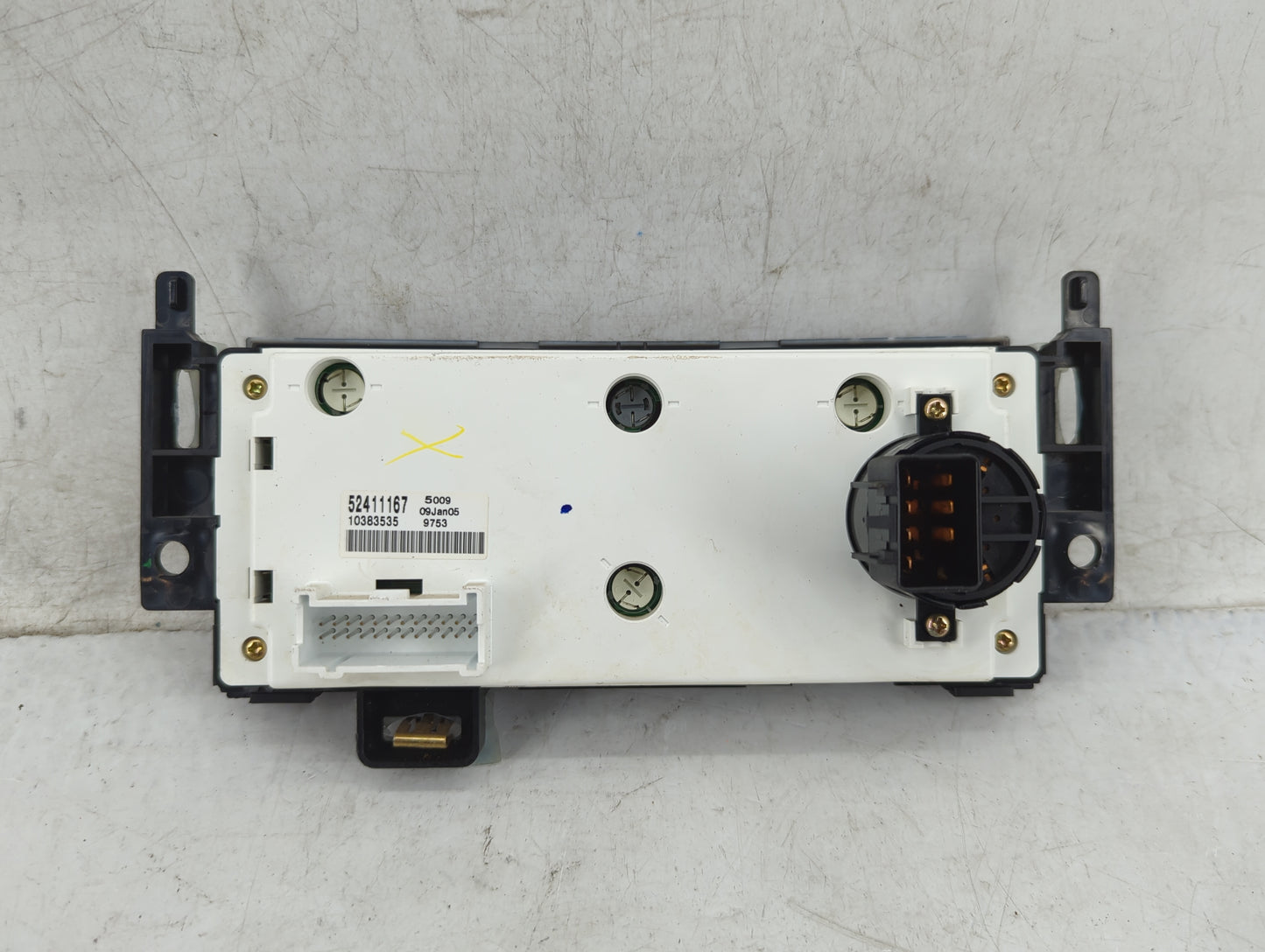 2005-2009 Pontiac G6 Climate Control Module Temperature AC/Heater Replacement Fits Fits 2005 2006 2007 2008 2009 OEM Used Au