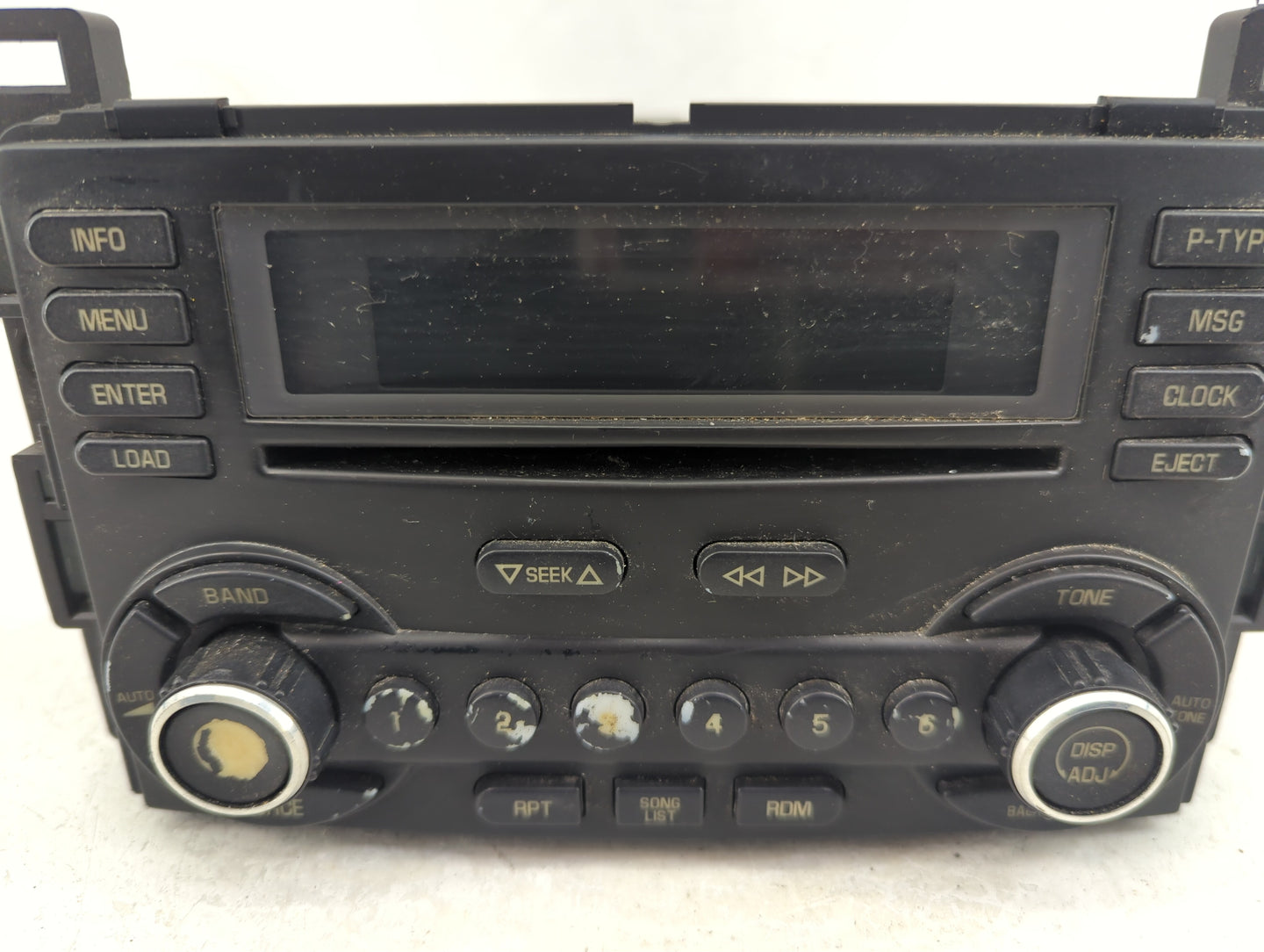 0 Pontiac G6 Radio AM FM Cd Player Receiver Replacement Fits OEM Used Auto Parts - Oemusedautoparts1.com