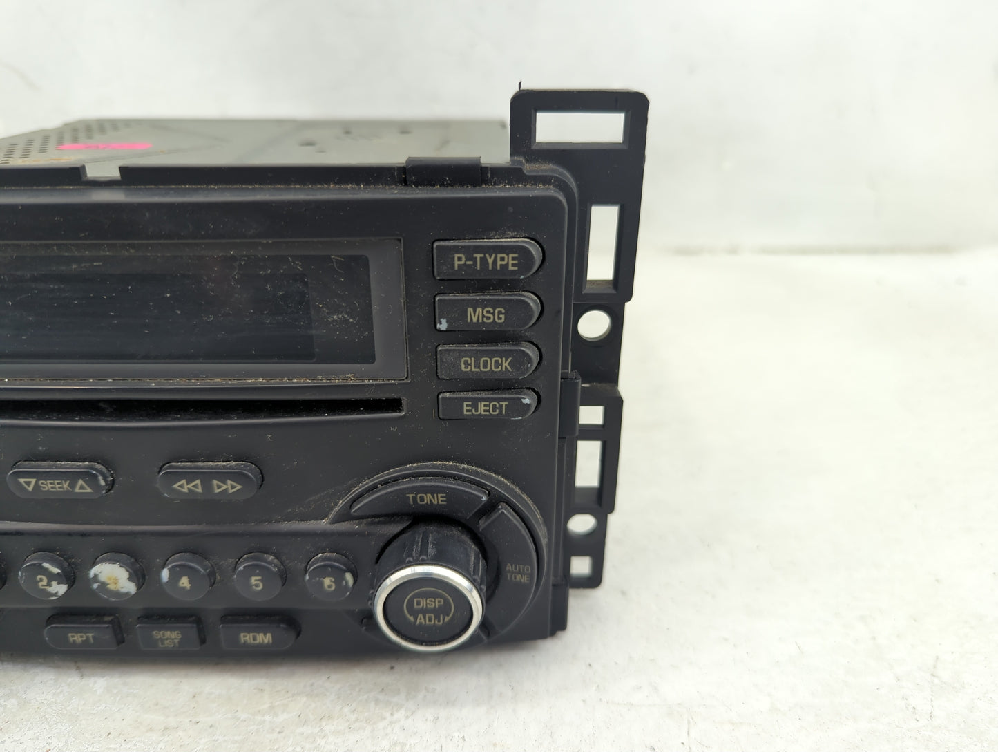 0 Pontiac G6 Radio AM FM Cd Player Receiver Replacement Fits OEM Used Auto Parts - Oemusedautoparts1.com