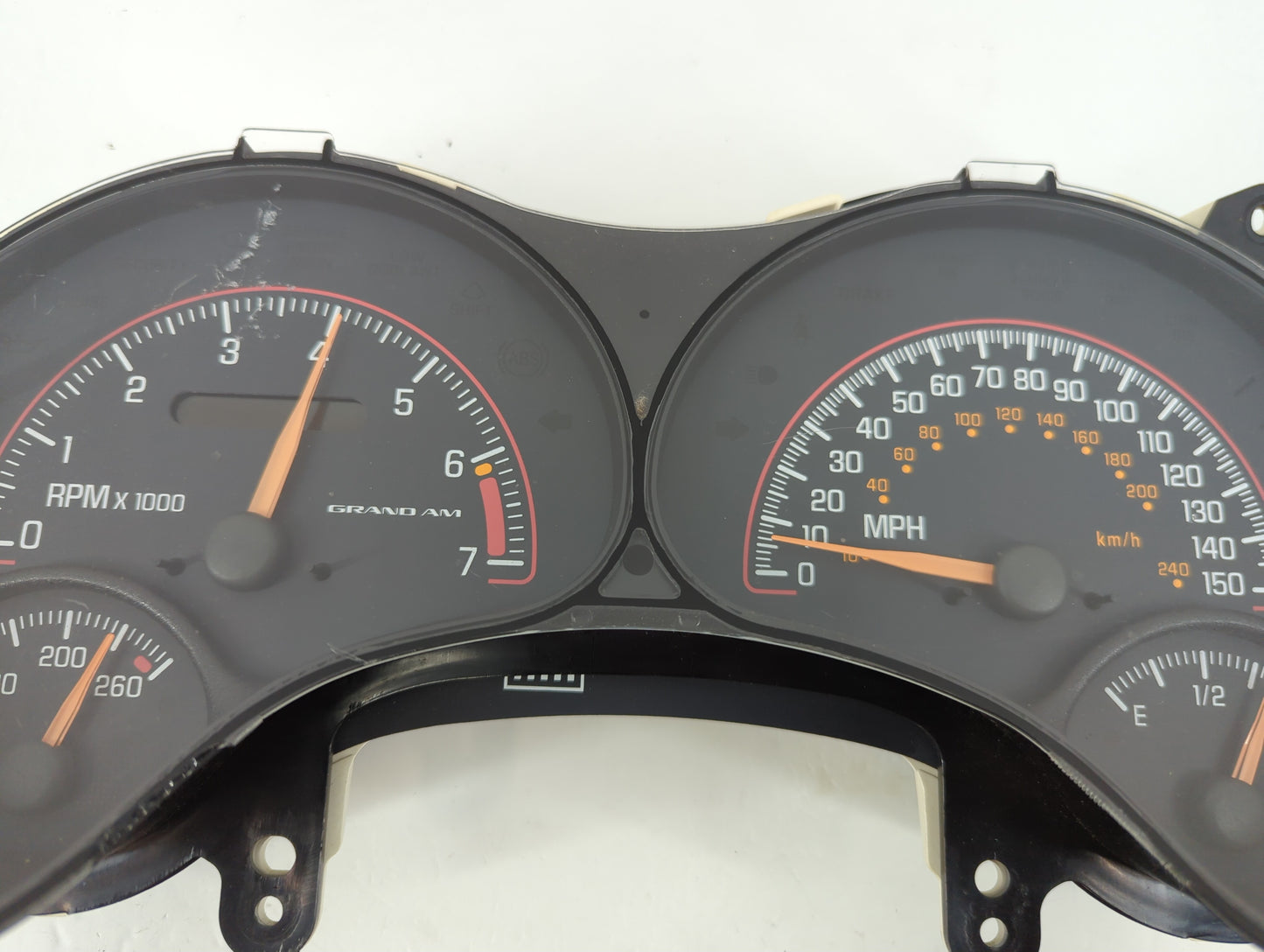 2000-2005 Pontiac Grand Am Instrument Cluster Speedometer Gauges Fits Fits 2000 2001 2002 2003 2004 2005 OEM Used Auto Parts