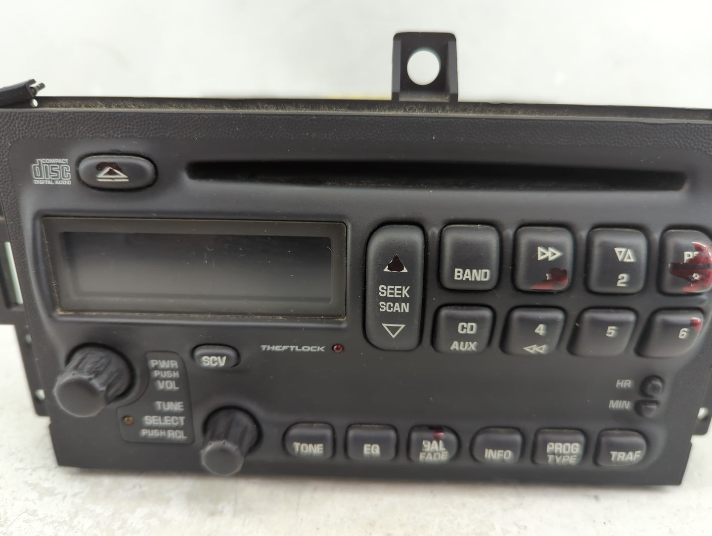 2004-2008 Pontiac Grand Prix Radio AM FM Cd Player Receiver Replacement Fits Fits 2004 2005 2006 2007 2008 OEM Used Auto Par