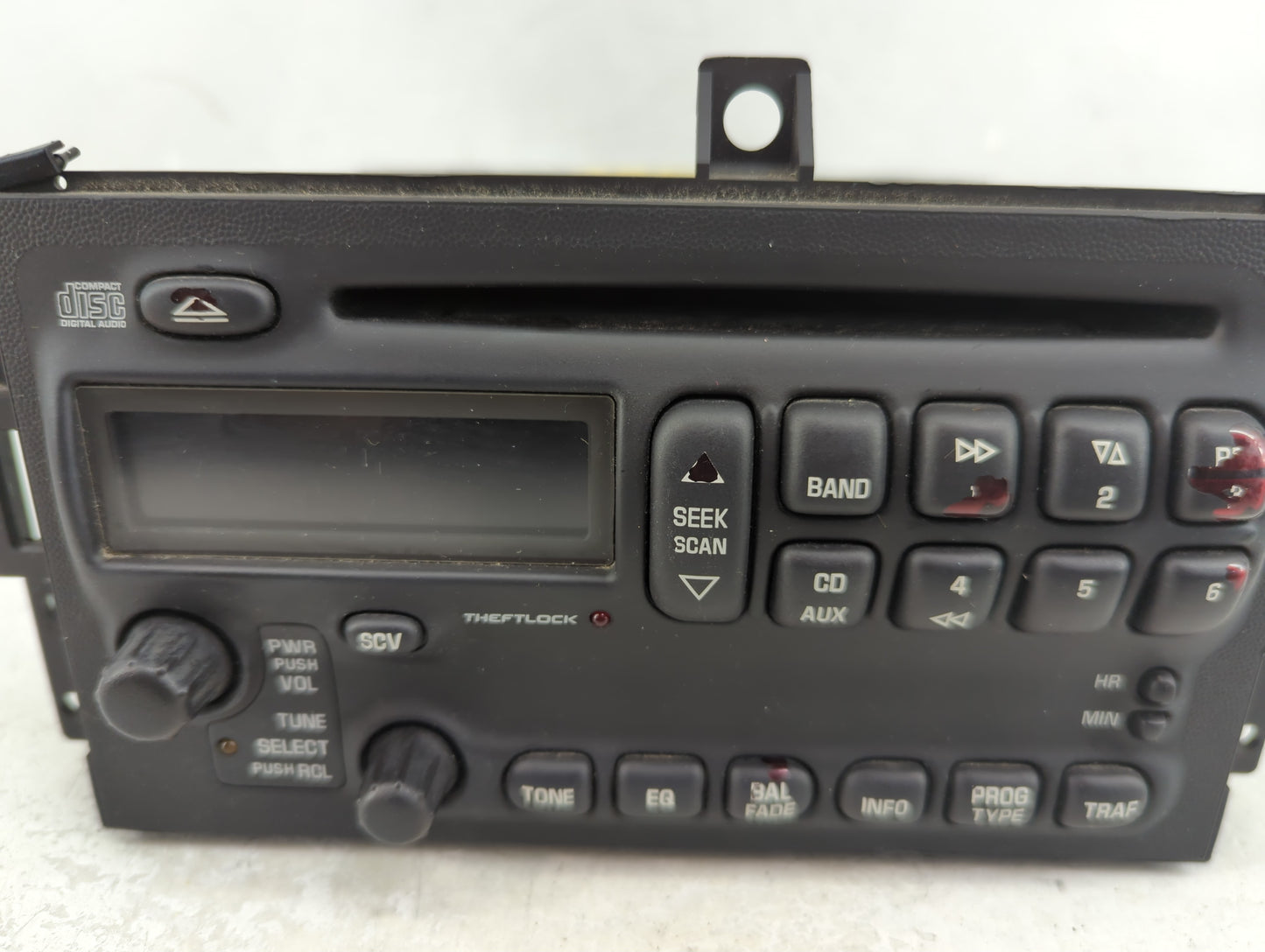 2004-2008 Pontiac Grand Prix Radio AM FM Cd Player Receiver Replacement Fits Fits 2004 2005 2006 2007 2008 OEM Used Auto Par
