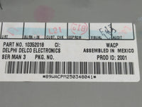 2004-2008 Pontiac Grand Prix Radio AM FM Cd Player Receiver Replacement Fits Fits 2004 2005 2006 2007 2008 OEM Used Auto Par