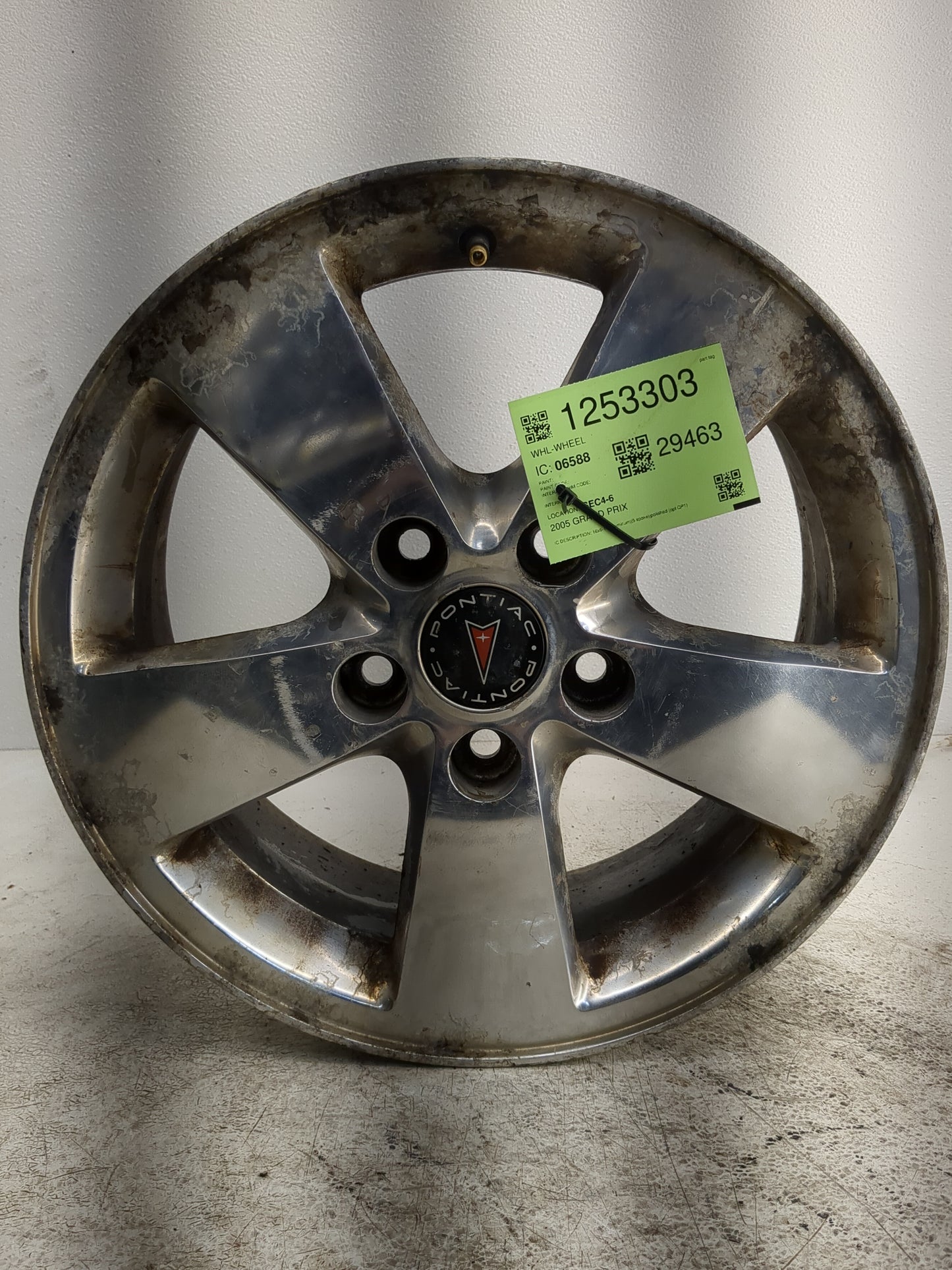 2005-2008 Pontiac Grand Prix Oem Wheel Rim - Oemusedautoparts1.com