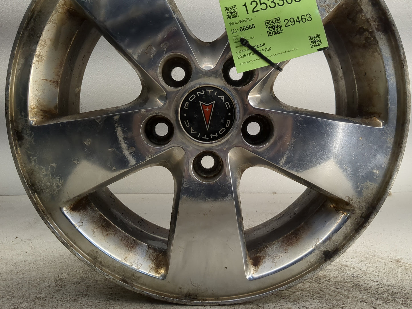 2005-2008 Pontiac Grand Prix Oem Wheel Rim - Oemusedautoparts1.com