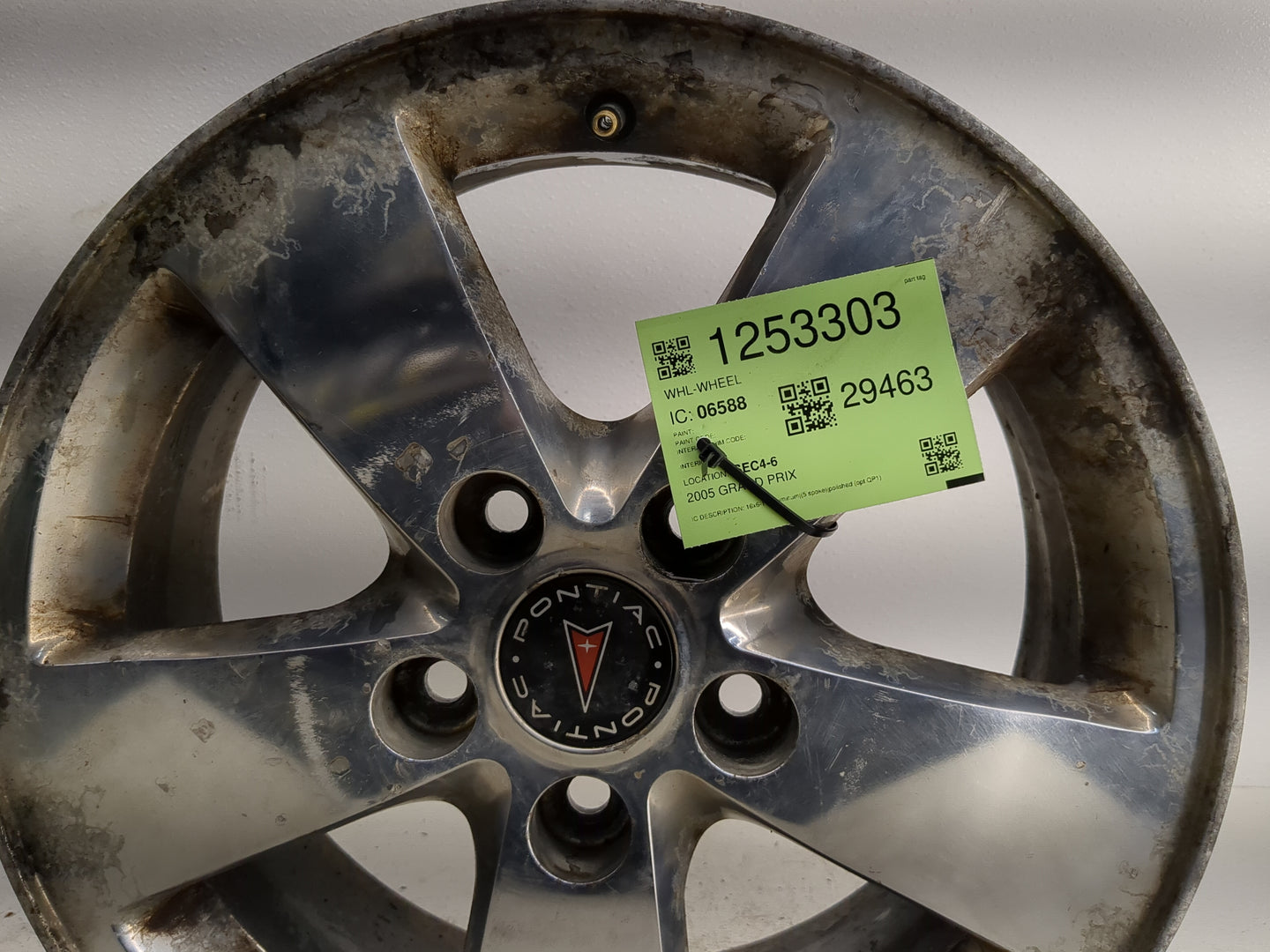 2005-2008 Pontiac Grand Prix Oem Wheel Rim - Oemusedautoparts1.com