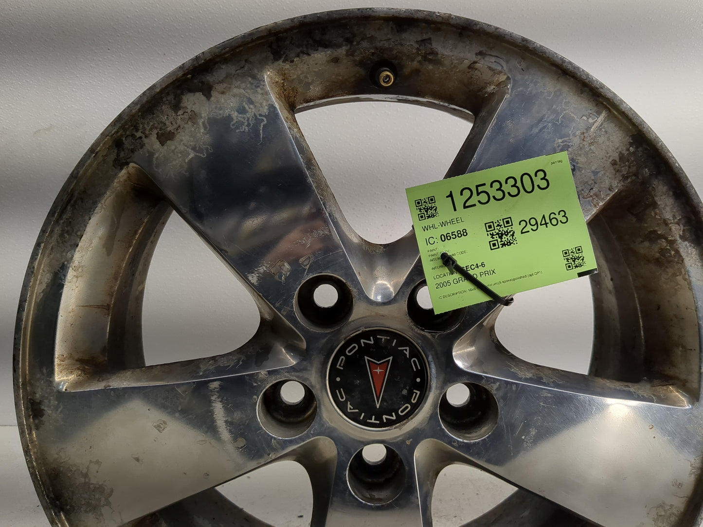 2005-2008 Pontiac Grand Prix Oem Wheel Rim - Oemusedautoparts1.com