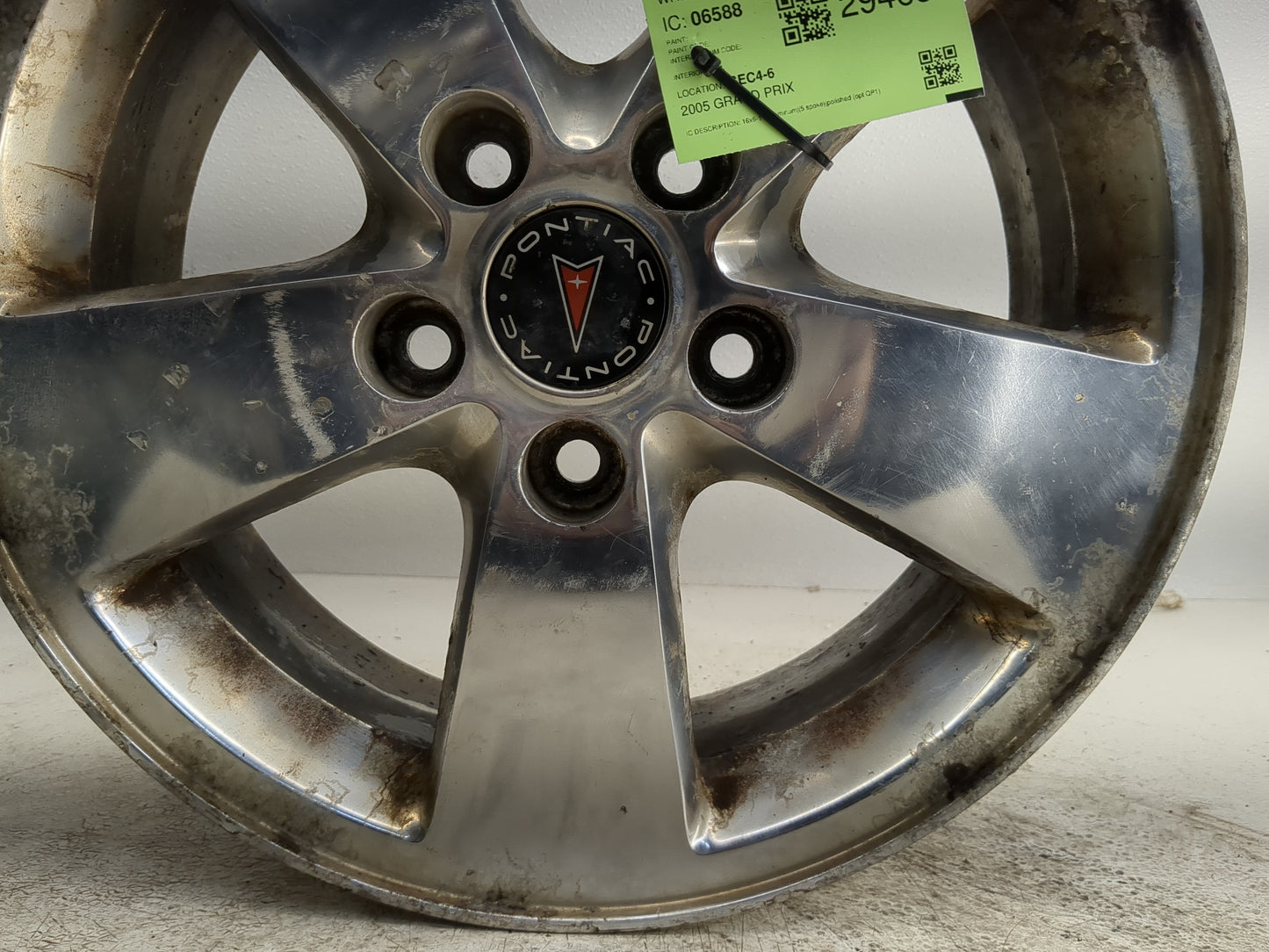 2005-2008 Pontiac Grand Prix Oem Wheel Rim - Oemusedautoparts1.com
