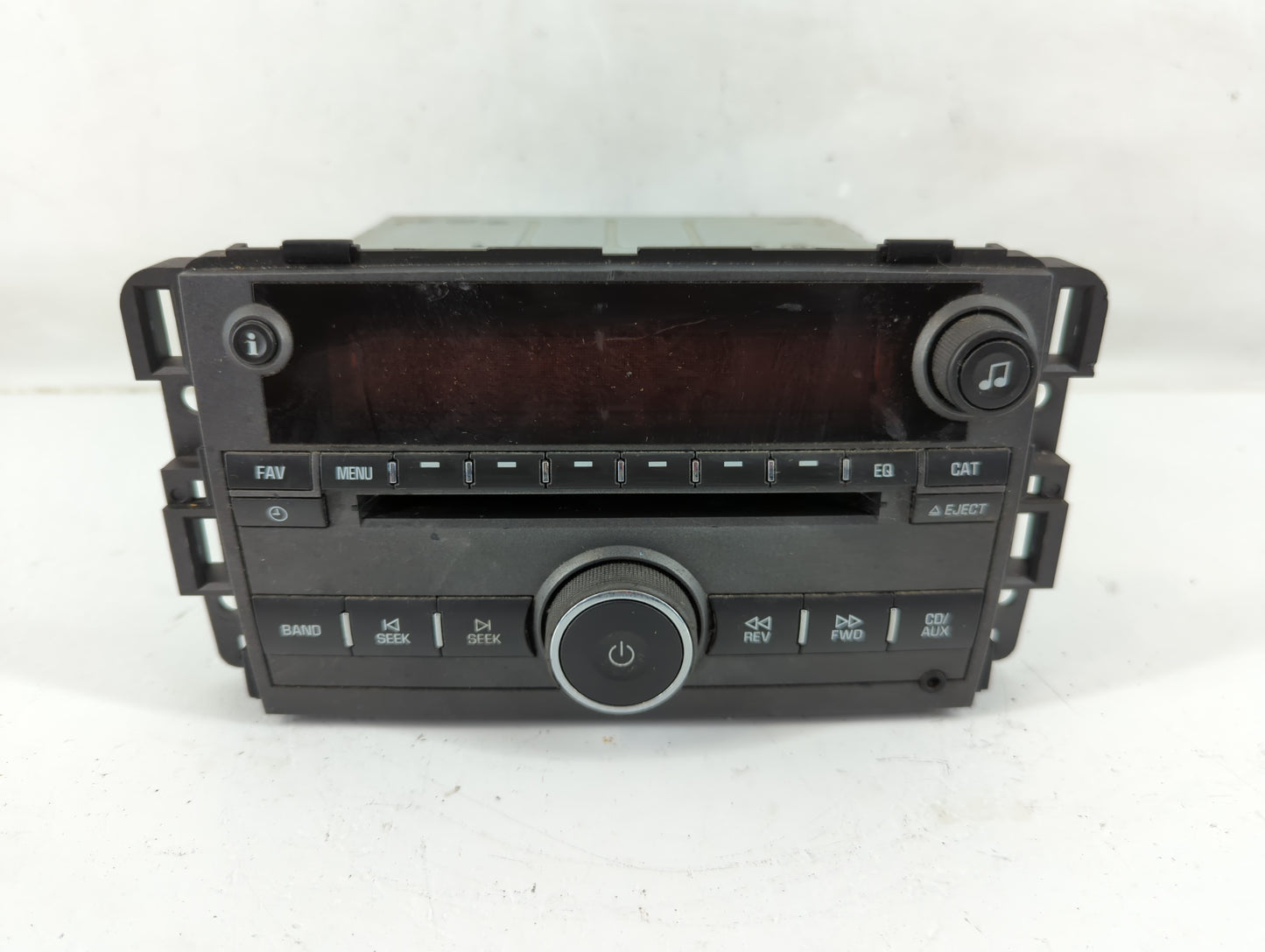 0 Pontiac Torrent Radio AM FM Cd Player Receiver Replacement Fits OEM Used Auto Parts - Oemusedautoparts1.com