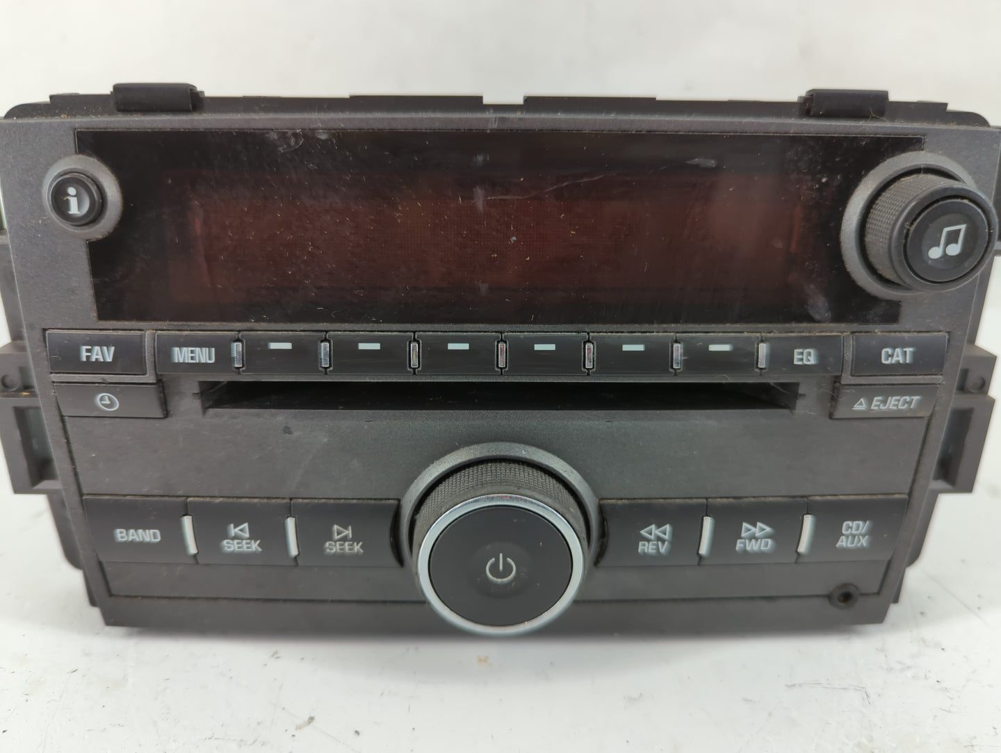 0 Pontiac Torrent Radio AM FM Cd Player Receiver Replacement Fits OEM Used Auto Parts - Oemusedautoparts1.com