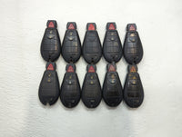 Lot of 10 Ram Keyless Entry Remote Fob GQ4-53T MIXED PART NUMBERS - Oemusedautoparts1.com