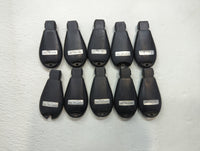 Lot of 10 Ram Keyless Entry Remote Fob GQ4-53T MIXED PART NUMBERS - Oemusedautoparts1.com