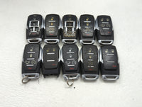 Lot of 10 Ram Keyless Entry Remote Fob GQ4-76T | OHT4882056 MIXED PART - Oemusedautoparts1.com