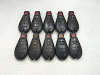 Lot of 10 Ram Keyless Entry Remote Fob GQ4-53T MIXED PART NUMBERS - Oemusedautoparts1.com