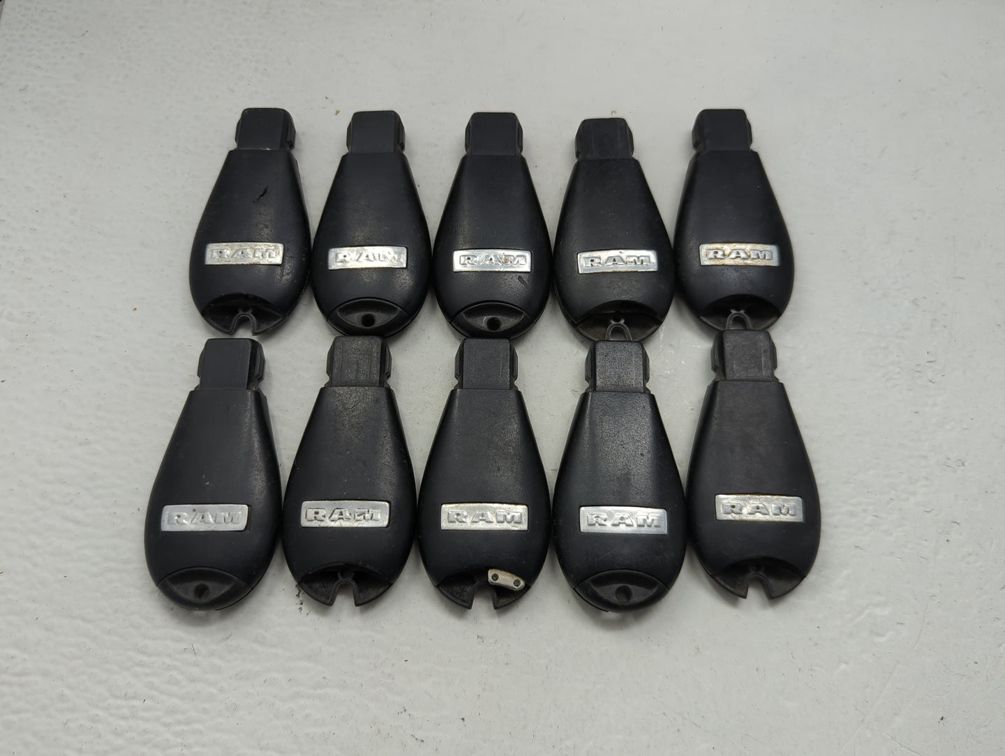 Lot of 10 Ram Keyless Entry Remote Fob GQ4-53T MIXED PART NUMBERS - Oemusedautoparts1.com