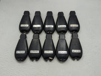Lot of 10 Ram Keyless Entry Remote Fob GQ4-53T MIXED PART NUMBERS - Oemusedautoparts1.com