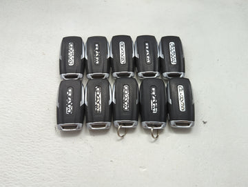 Lot of 10 Ram Keyless Entry Remote Fob MIXED FCC IDS MIXED PART NUMBERS 1475698