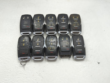 Lot of 10 Ram Keyless Entry Remote Fob MIXED FCC IDS MIXED PART NUMBERS 1475699 - Oemusedautoparts1.com