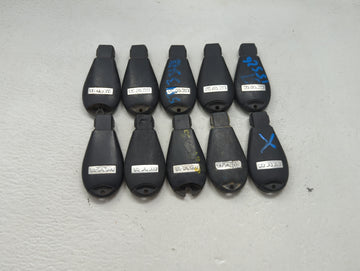 Lot of 10 Ram Keyless Entry Remote Fob MIXED FCC IDS MIXED PART NUMBERS 1475710