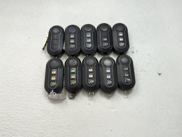 Lot of 10 Ram Keyless Entry Remote Fob MIXED FCC IDS 1475758 - Oemusedautoparts1.com