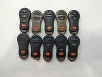 Lot of 10 Dodge Keyless Entry Remote Fob GQ43VT9T | GQ43VTI7T MIXED PART - Oemusedautoparts1.com