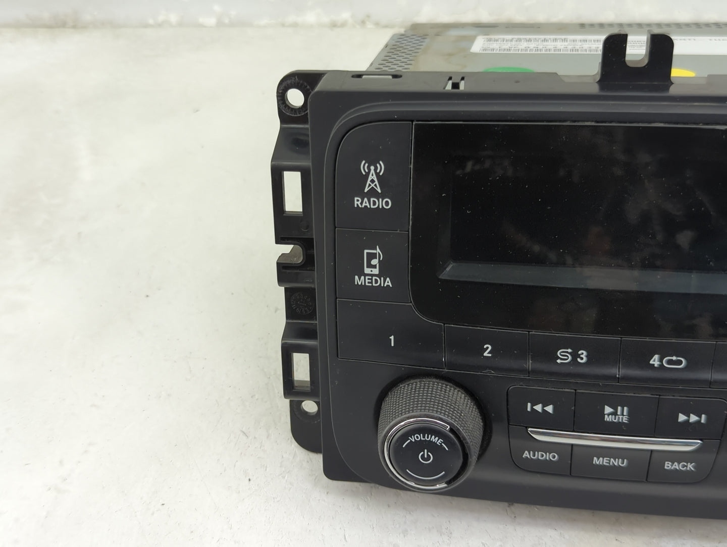 2013 Ram 1500 Radio AM FM Cd Player Receiver Replacement Fits OEM Used Auto Parts - Oemusedautoparts1.com