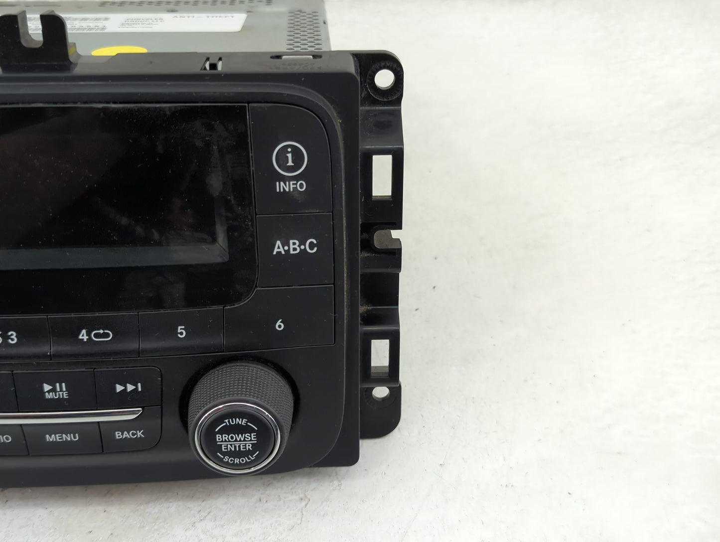 2013 Ram 1500 Radio AM FM Cd Player Receiver Replacement Fits OEM Used Auto Parts - Oemusedautoparts1.com