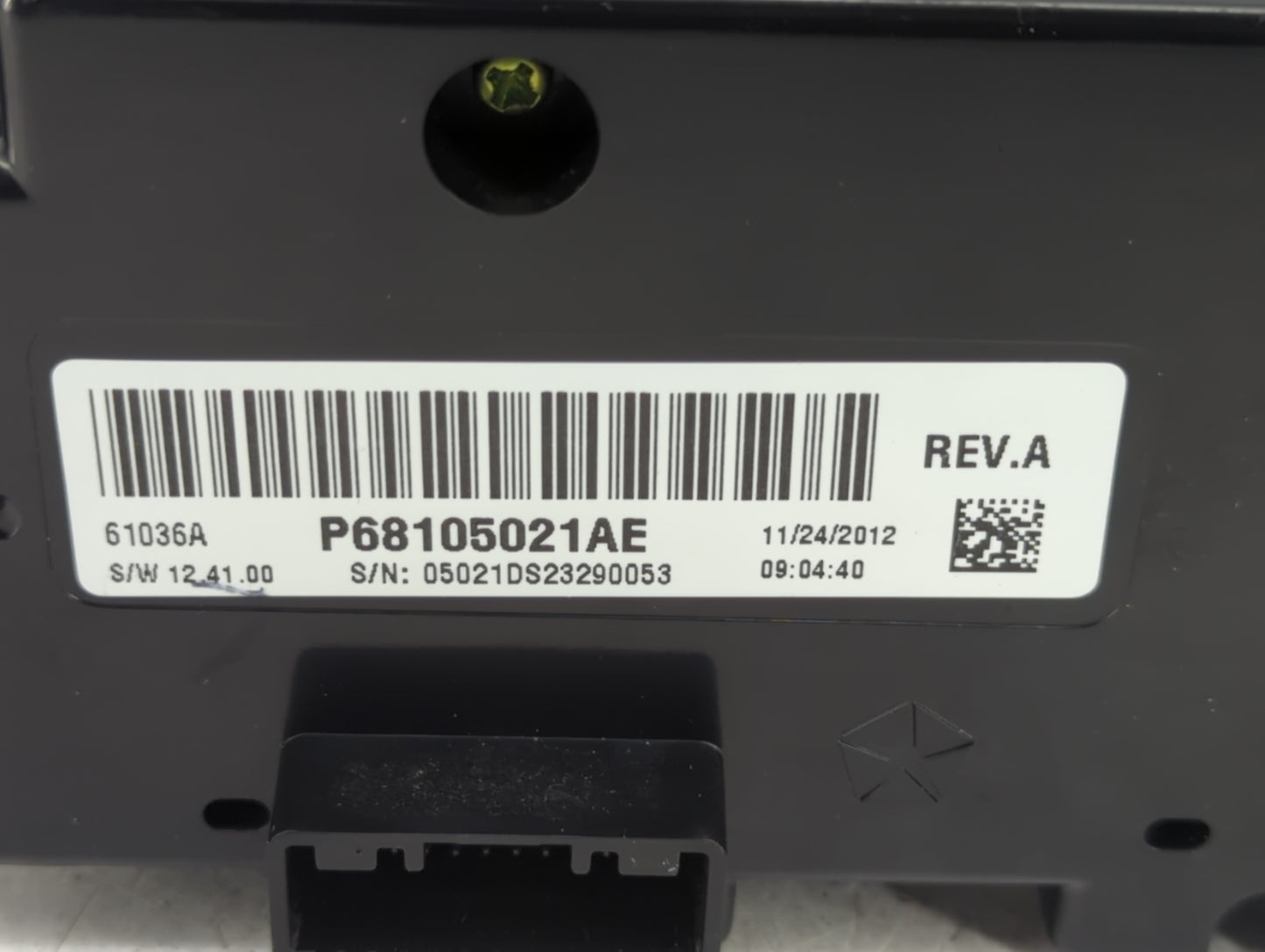 2013-2022 Ram 1500 Climate Control Module Temperature AC/Heater Replacement Fits OEM Used Auto Parts - Oemusedautoparts1.com