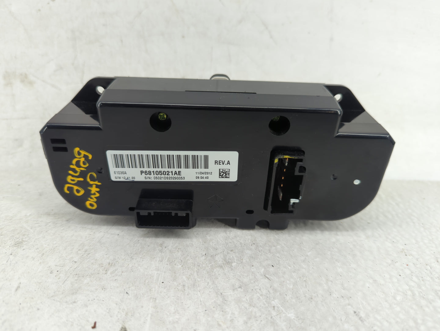 2013-2022 Ram 1500 Climate Control Module Temperature AC/Heater Replacement Fits OEM Used Auto Parts - Oemusedautoparts1.com