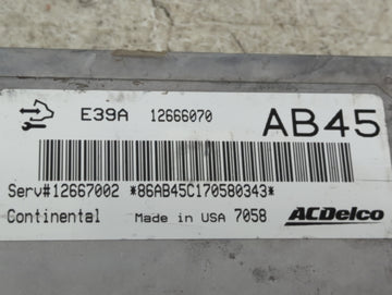 0 Regal Buick PCM Engine Control Computer ECU ECM PCU OEM P/N:12667189 Fits 217 2018 2019 2020 OEM Used Auto Parts - Oemused