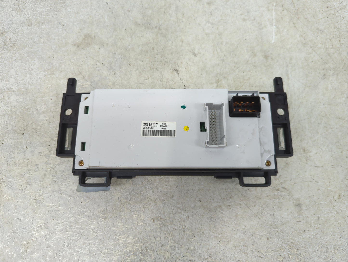 2007-2009 Saturn Aura Climate Control Module Temperature AC/Heater Replacement Fits Fits 2007 2008 2009 OEM Used Auto Parts 