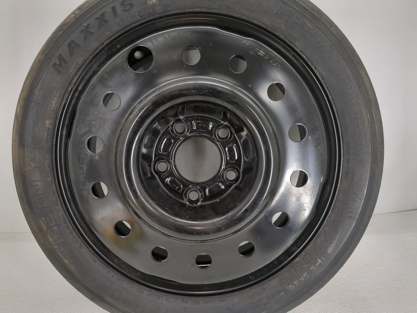 2002-2010 Saturn Vue Spare Donut Tire Wheel Rim Oem - Oemusedautoparts1.com