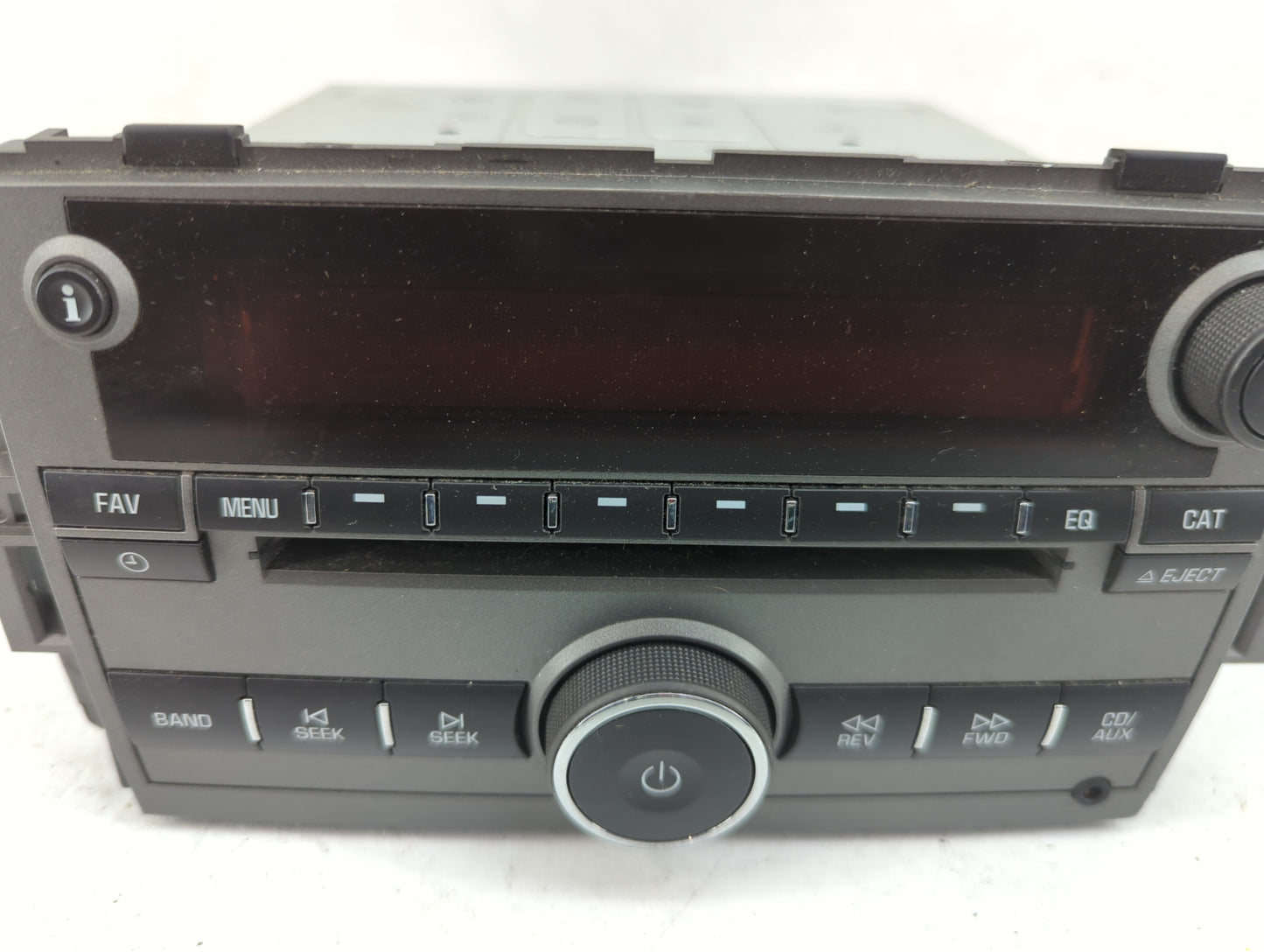 2009 Saturn Vue Radio AM FM Cd Player Receiver Replacement Fits OEM Used Auto Parts - Oemusedautoparts1.com