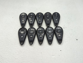 compare product Lot of 10 Subaru Keyless Entry Remote Fob MIXED FCC IDS 1474013