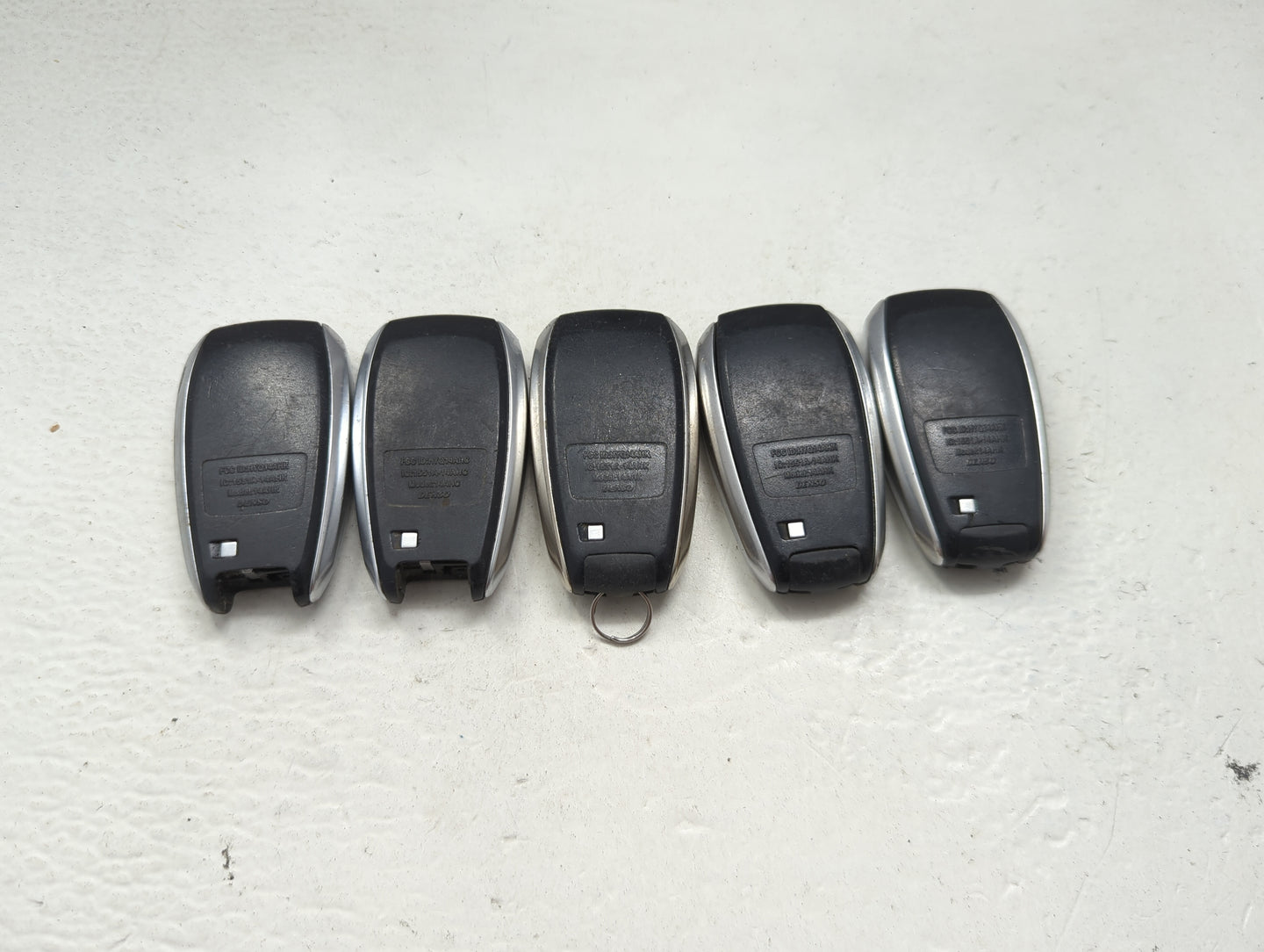 Lot of 5 Subaru Keyless Entry Remote Fob MIXED FCC IDS 1474117 - Oemusedautoparts1.com