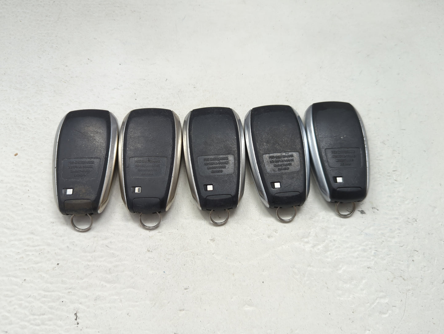 Lot of 5 Subaru Keyless Entry Remote Fob MIXED FCC IDS 1474172 - Oemusedautoparts1.com