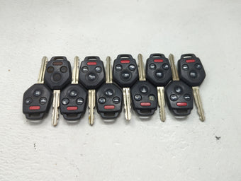 compare product Lot of 10 Subaru Keyless Entry Remote Fob MIXED FCC IDS 1474173