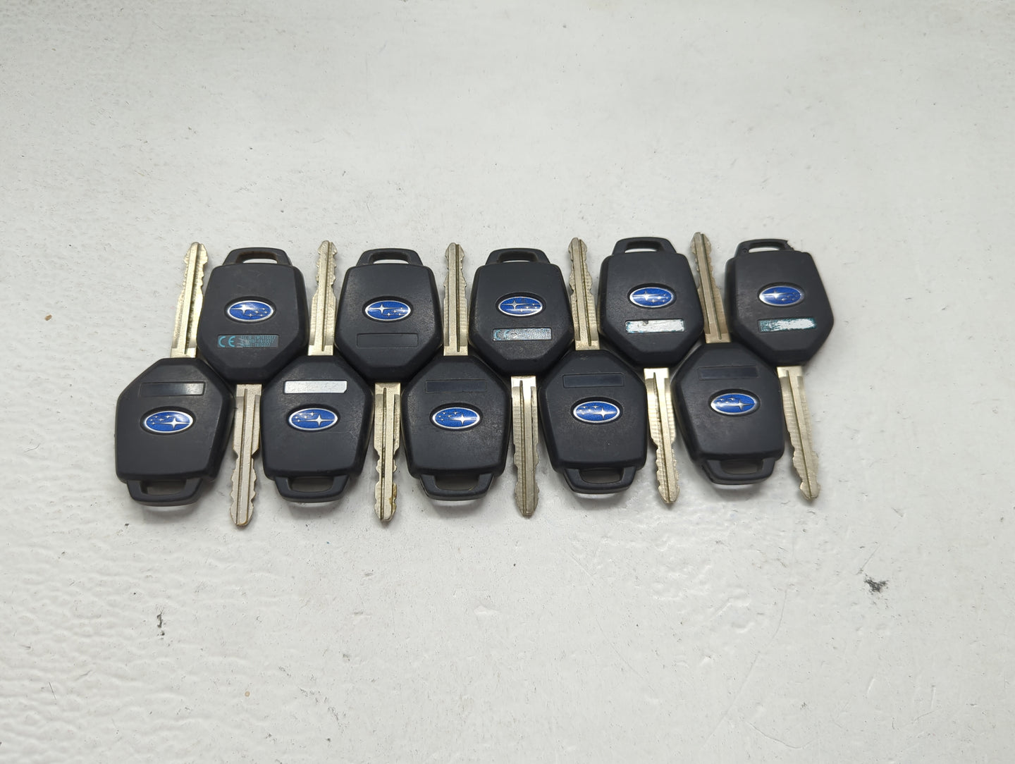 Lot of 10 Subaru Keyless Entry Remote Fob MIXED FCC IDS 1474173 - Oemusedautoparts1.com